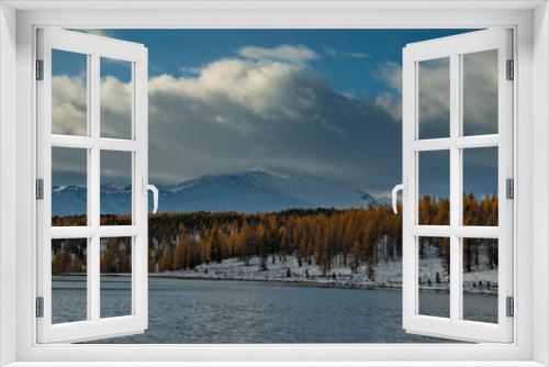Fototapeta Naklejka Na Ścianę Okno 3D - Autumn in the Altai Mountains