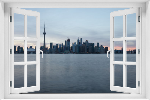 Fototapeta Naklejka Na Ścianę Okno 3D - Toronto skyline