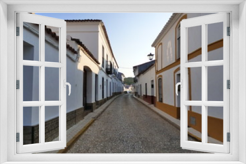 Fototapeta Naklejka Na Ścianę Okno 3D - Campofrio. Pueblo español de la provincia de Huelva, Andalucía (España)