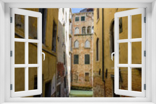 Fototapeta Naklejka Na Ścianę Okno 3D - canal venezia