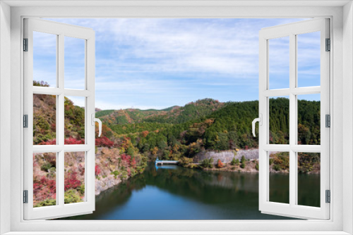 Fototapeta Naklejka Na Ścianę Okno 3D - 箕面川周辺の風景