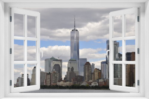 Fototapeta Naklejka Na Ścianę Okno 3D - New York Skyline, New York, New York