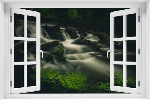 Fototapeta Naklejka Na Ścianę Okno 3D - Der Wasserfall der Selke