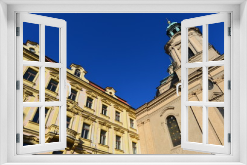Fototapeta Naklejka Na Ścianę Okno 3D - St.-Nikolaus-Kirche in der Prager Altstadt 
