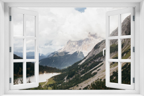 Fototapeta Naklejka Na Ścianę Okno 3D - Nature in the summer Alps