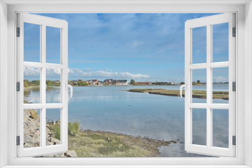 Fototapeta Naklejka Na Ścianę Okno 3D - der Urlaubsort Lemkenhafen auf der Insel Fehmarn,Ostsee,Schleswig-Holstein,Deutschland