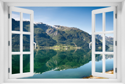 Fototapeta Naklejka Na Ścianę Okno 3D - Eidfjord in Norway