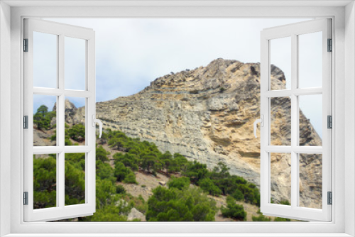 Fototapeta Naklejka Na Ścianę Okno 3D - Landscape of the mountains of Crimea.
