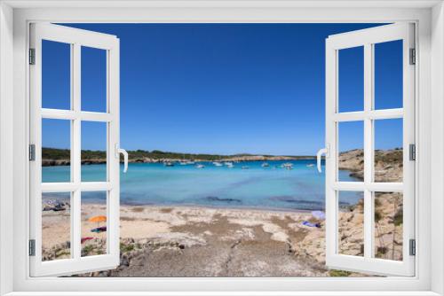 Fototapeta Naklejka Na Ścianę Okno 3D - Son Parc beach in Menorca, Spain