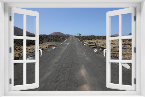 Fototapeta Naklejka Na Ścianę Okno 3D - La Guería en Lanzarote