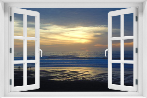 Fototapeta Naklejka Na Ścianę Okno 3D - widmouth sunset