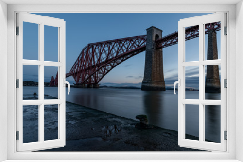 Fototapeta Naklejka Na Ścianę Okno 3D - The Forth Rail Bridge