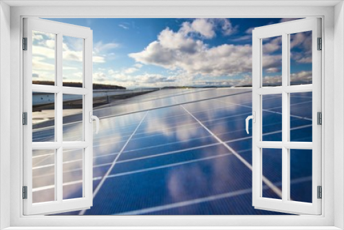 Fototapeta Naklejka Na Ścianę Okno 3D - Solarpanel