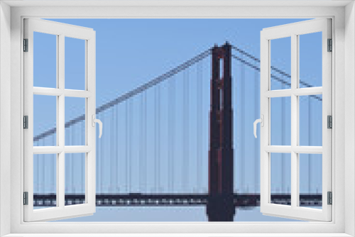 Fototapeta Naklejka Na Ścianę Okno 3D - Golden Gate Bridge from the Bay