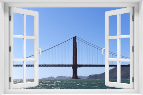 Fototapeta Naklejka Na Ścianę Okno 3D - Golden Gate Bridge from the Bay