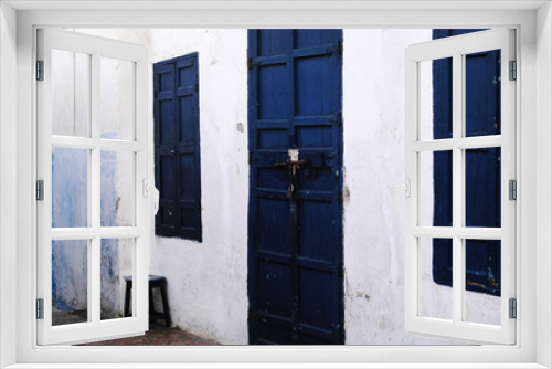 Fototapeta Naklejka Na Ścianę Okno 3D - Rabat alleys