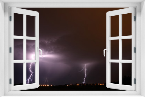 Fototapeta Naklejka Na Ścianę Okno 3D - Lightning
