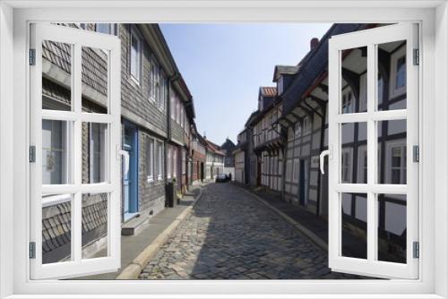 Fototapeta Naklejka Na Ścianę Okno 3D - 世界遺産ゴスラーの街並み