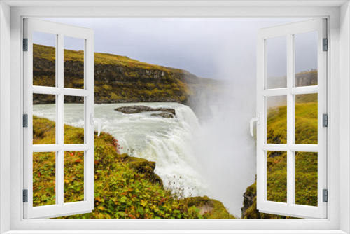 Fototapeta Naklejka Na Ścianę Okno 3D - Gullfoss Waterfall in Iceland