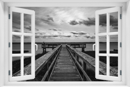 Fototapeta Naklejka Na Ścianę Okno 3D - Jones Beach Pier 