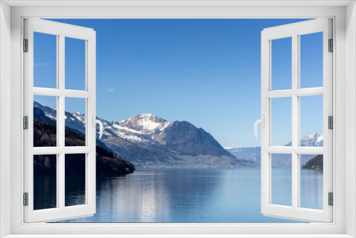 Fototapeta Naklejka Na Ścianę Okno 3D - Swiss landscapes