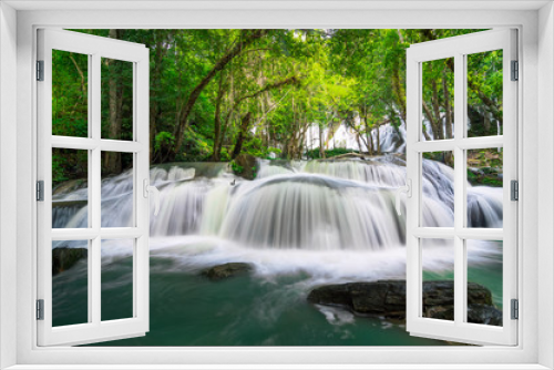 Fototapeta Naklejka Na Ścianę Okno 3D - Pha Tad Waterfall.