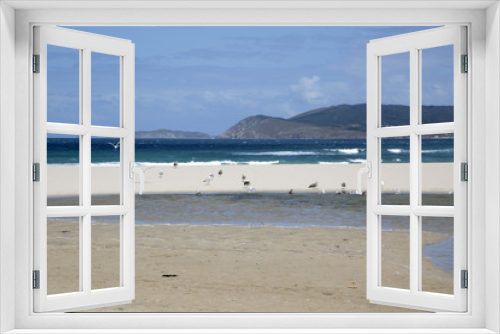 Fototapeta Naklejka Na Ścianę Okno 3D - Rostro Beach; Finisterre; Costa de la Muerte; Galicia