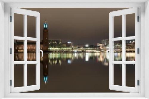 Fototapeta Naklejka Na Ścianę Okno 3D - Amazing panorama of the Stckholm city