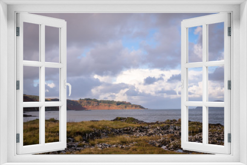Fototapeta Naklejka Na Ścianę Okno 3D - Isle of Mull coast view