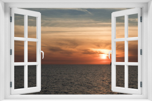 Fototapeta Naklejka Na Ścianę Okno 3D - Sea Sunset