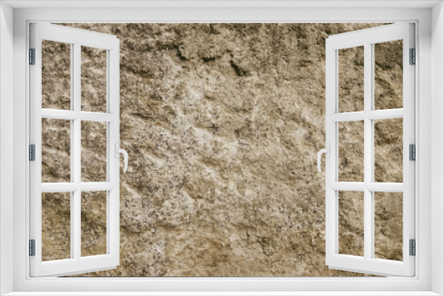 Fototapeta Naklejka Na Ścianę Okno 3D - Beige granite rock background texture