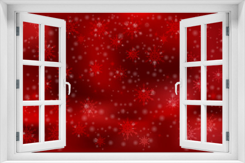 elegant Christmas background  with snowflakes and place for your text , vector