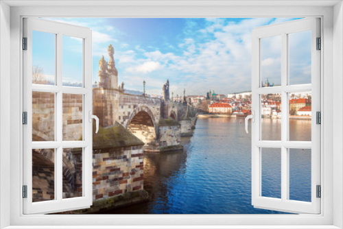 Charles bridge in Prague