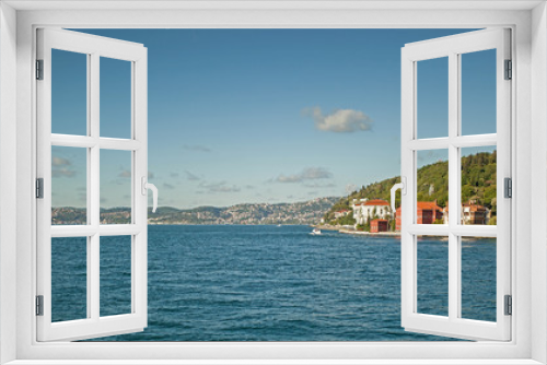 Fototapeta Naklejka Na Ścianę Okno 3D - Istanbul summer luxury Bosphorus