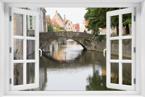 Fototapeta Naklejka Na Ścianę Okno 3D - Bruges