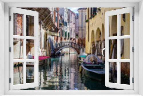 Fototapeta Naklejka Na Ścianę Okno 3D - Venice Canal