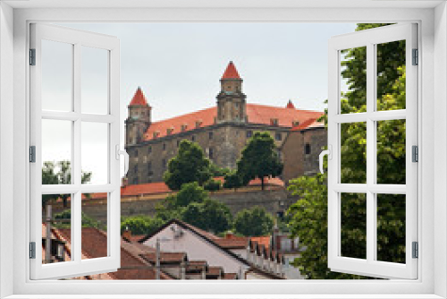 Fototapeta Naklejka Na Ścianę Okno 3D - Bratislava Castle. Slovakia