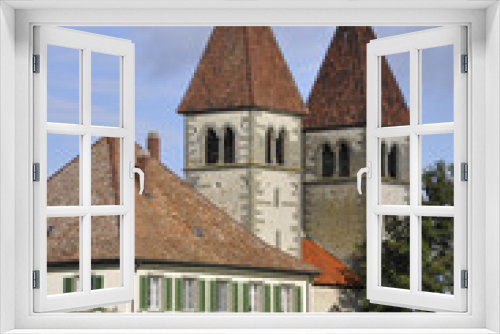 Fototapeta Naklejka Na Ścianę Okno 3D - Kirche auf der Insel Reichenau