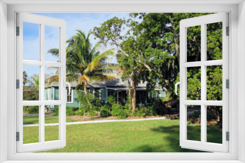 Fototapeta Naklejka Na Ścianę Okno 3D - The Bailey Homestead Preserve Sanibel Captiva Conservation Center Florida