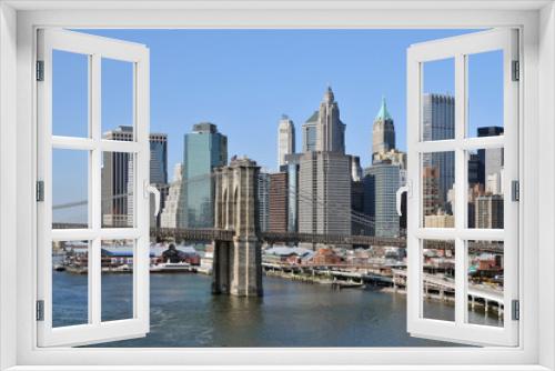 Fototapeta Naklejka Na Ścianę Okno 3D - Good morning, New York.