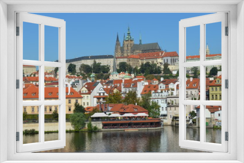 Fototapeta Naklejka Na Ścianę Okno 3D - Prague - St. Vitus Cathedral