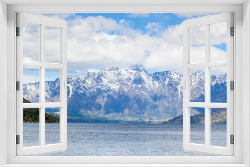 Fototapeta Naklejka Na Ścianę Okno 3D - Glacier Mountain, Queenstown, New Zealand