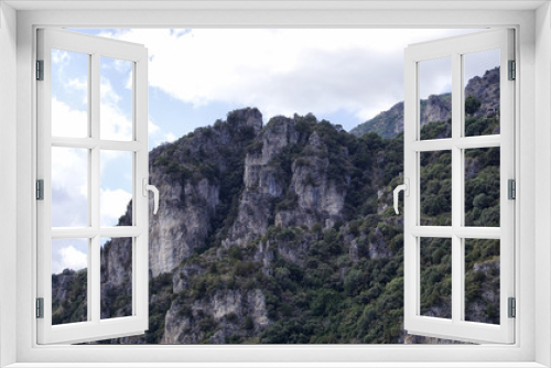 Fototapeta Naklejka Na Ścianę Okno 3D - Salerno to Positano Ilay