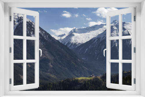 Fototapeta Naklejka Na Ścianę Okno 3D - Landschaft in Österreich