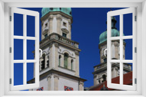 Fototapeta Naklejka Na Ścianę Okno 3D - Kempten, Allgäu, Schwaben, Bayern, St. Lorenz, Basilika