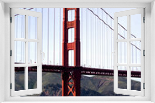 Fototapeta Naklejka Na Ścianę Okno 3D - Golden gate bridge in San Francisco