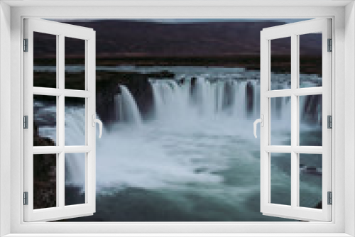 Fototapeta Naklejka Na Ścianę Okno 3D - Godafoss | Island
