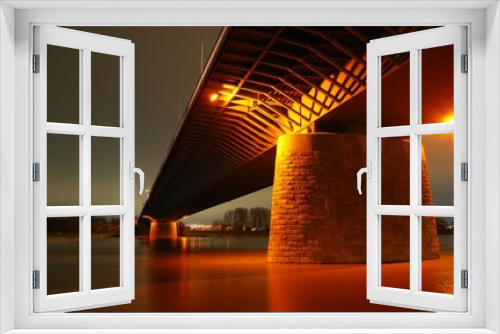 Fototapeta Naklejka Na Ścianę Okno 3D - Nordbrücke Bonn