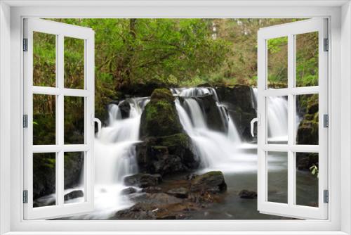 Fototapeta Naklejka Na Ścianę Okno 3D - Beautiful waterfall of Clare Glens, Ireland