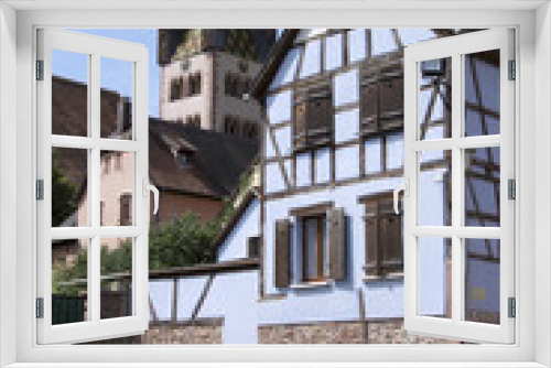 Fototapeta Naklejka Na Ścianę Okno 3D - Chatenois, alsazia, francia, europa